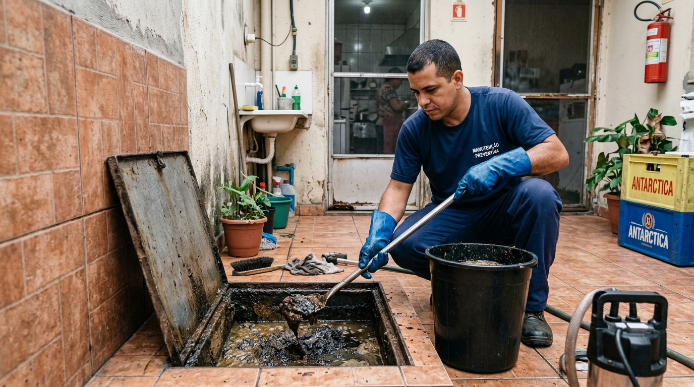 Limpeza de Caixa de Gordura perto de mim em Rio Branco‑AC